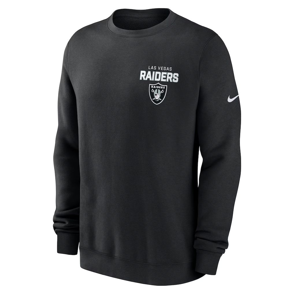 2026 NFL Oakland Raiders round-neck sweatshirt 01->oakland raiders->NFL Jersey